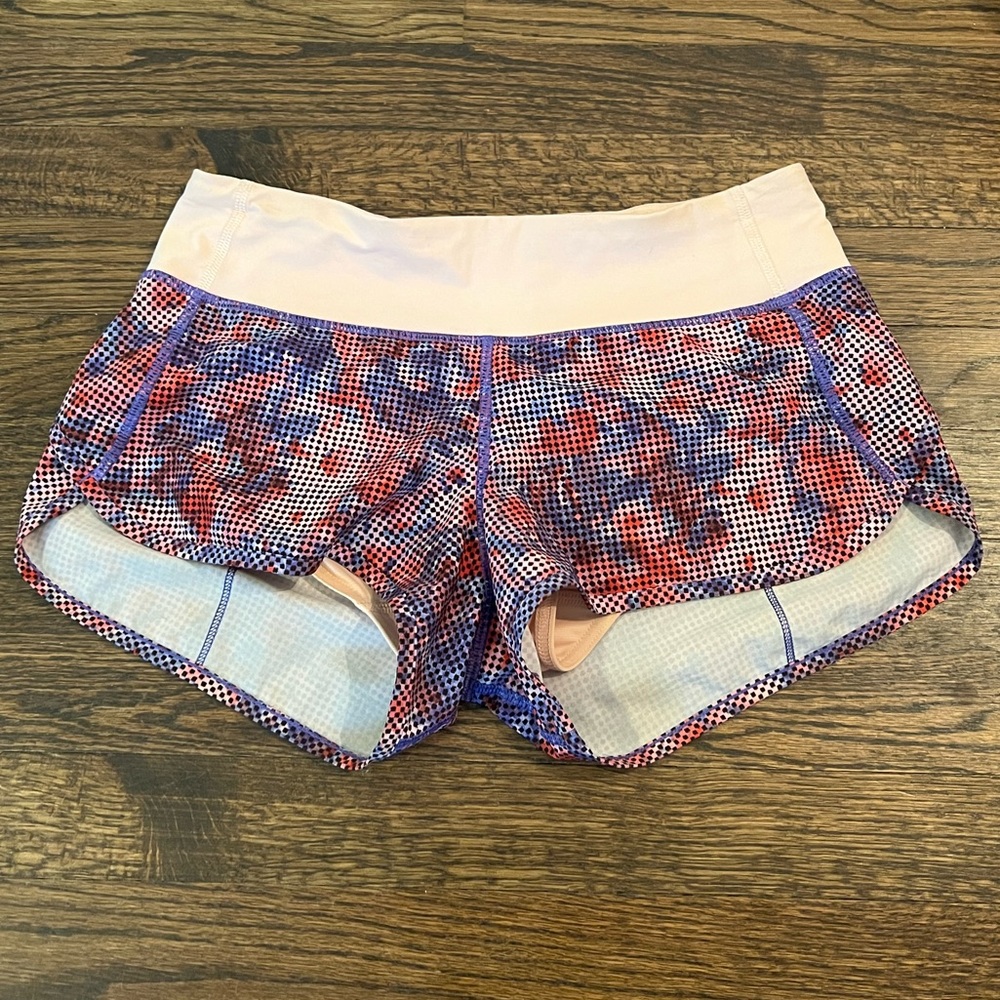 lululemon speed shorts
